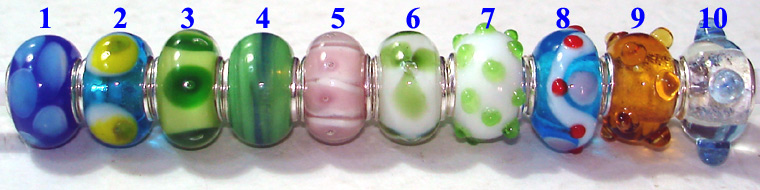 promotion bead charms
