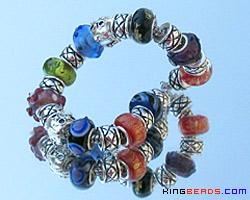 kingbeads pandora style bracelet