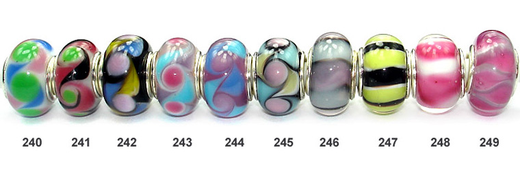 silver core glass bead catalog