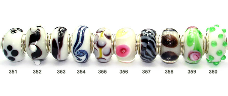 silver core glass bead catalog